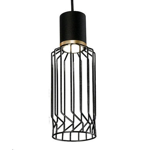 Nowodvorski hanglamp Pico - 3 lichts - 43  x 130   cm - zwart - vtwonen shop