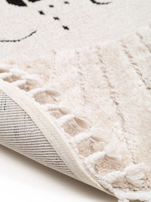 benuta kindervloerkleed Momo - crème - ø 120 cm