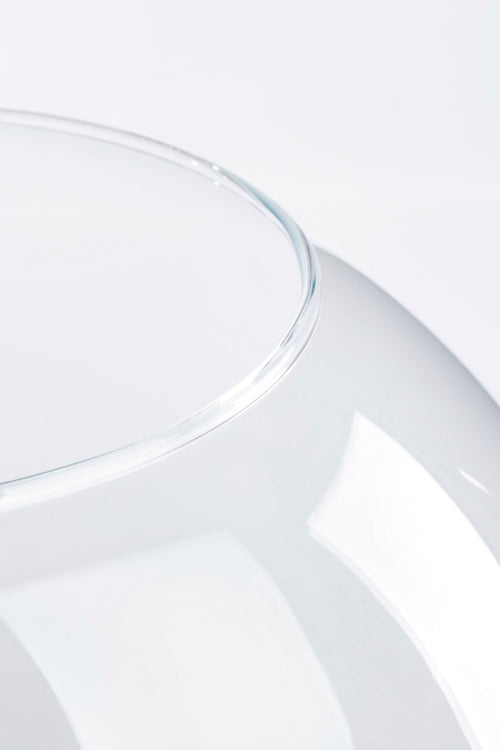 Mica Decorations Babet Bol Vaas - H28 x Ø34 cm - Transparant - vtwonen shop