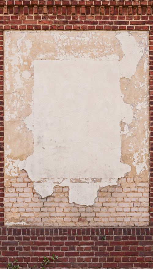 Livingwalls fotobehang steen bruin, beige, rood en crème - 159 x 280 cm - AS-392391