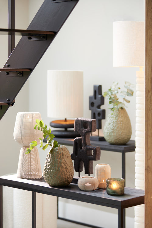 Light & Living ornament SALA - 20x9.5x38.5cm - zwart