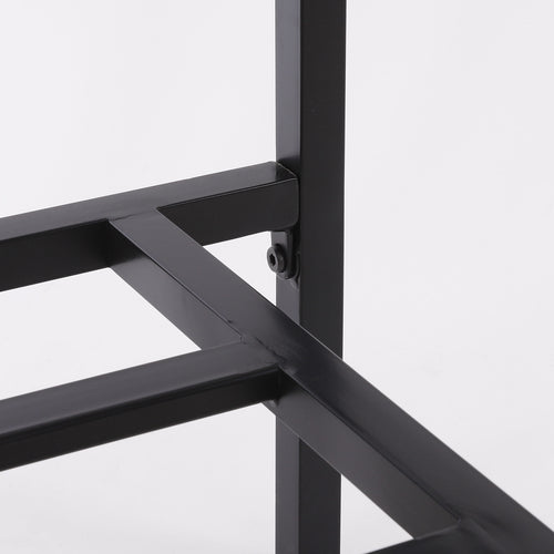 Mica Decorations Celo Loungebank Hoekelement - L83 x B83 x H78 cm - Metaal - Zwart