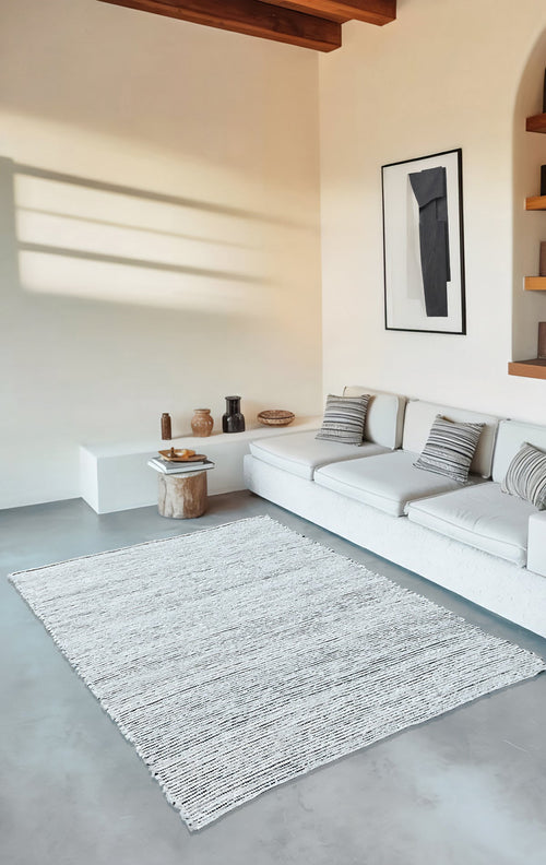 AFK Living vloerkleed Bartolo - handgemaakt - Gerecycled katoen - 140 x 200 cm - vtwonen shop