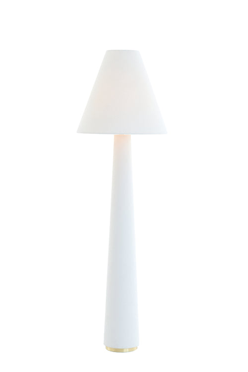 Light & Living vloerlamp DEVIA - wit - Ø50x168cm - vtwonen shop