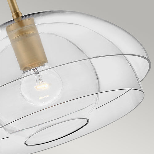 Elstead Hinkley Lotus Koepel hanglamp Heritage messing