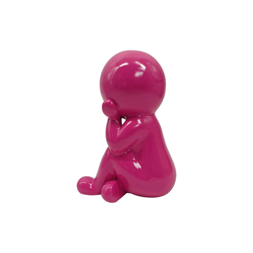 Present Time ornament Amigo Dreaming Medium - roze - 14.8x11.2x20cm