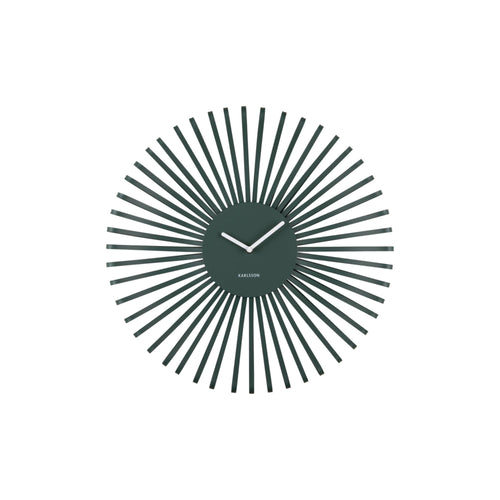 Karlsson wandklok Polo - groen - Ø48cm - vtwonen shop
