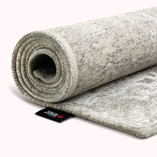 Louis De Poortere vloerkleed Suede - grijs - 280x390cm