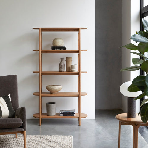 Tikamoon Massief eiken wandrek - Naturel - vtwonen shop