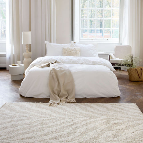 Walra - Dekbedovertrek Classic Elegance - 140x220 cm - Wit