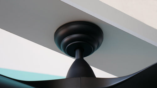 EGLO plafondventilator Cirali 52 - led - ø 132 cm - zwart/melkkleurig - vtwonen shop