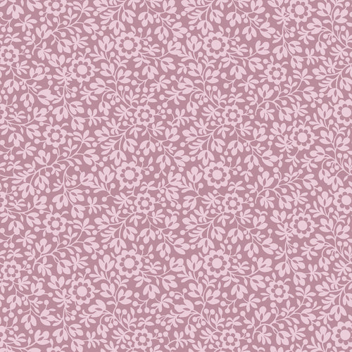 ESTAhome behang bloemetjes paars - 50 x 900 cm - 131675 - vtwonen shop