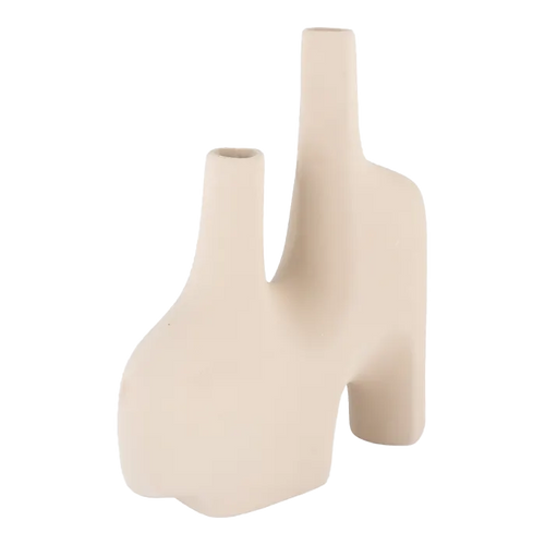 Artichok Fie vaas keramiek zand - vtwonen shop