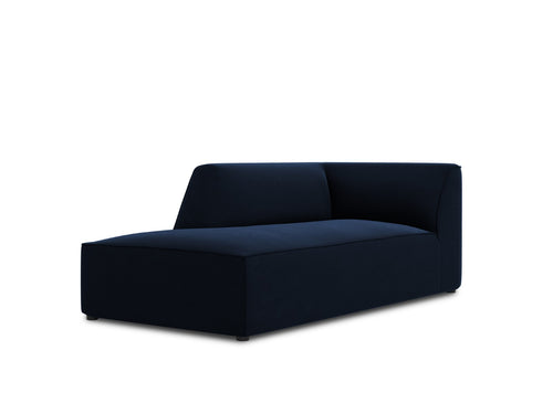 Micadoni - Linker meridiaan "Ruby" flueel, koningsblauw - 180x93x69cm