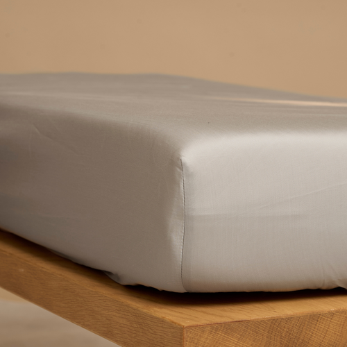 Coco & Cici - Tencel Sateen Hoeslaken 160 x 200 cm - 2 Persoons Beddengoed - Lyocell - Elastiek Rondom - Taupe - Extra Zacht - vtwonen shop