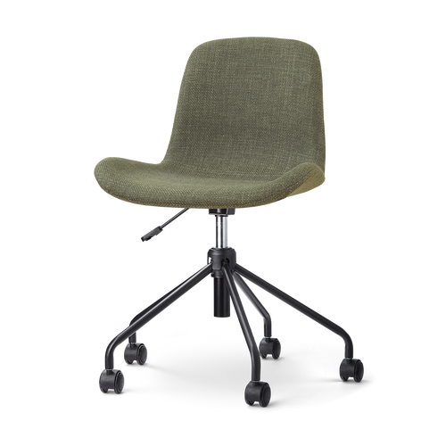 Nolon Nout-Fé bureaustoel forestgroen - zwart onderstel