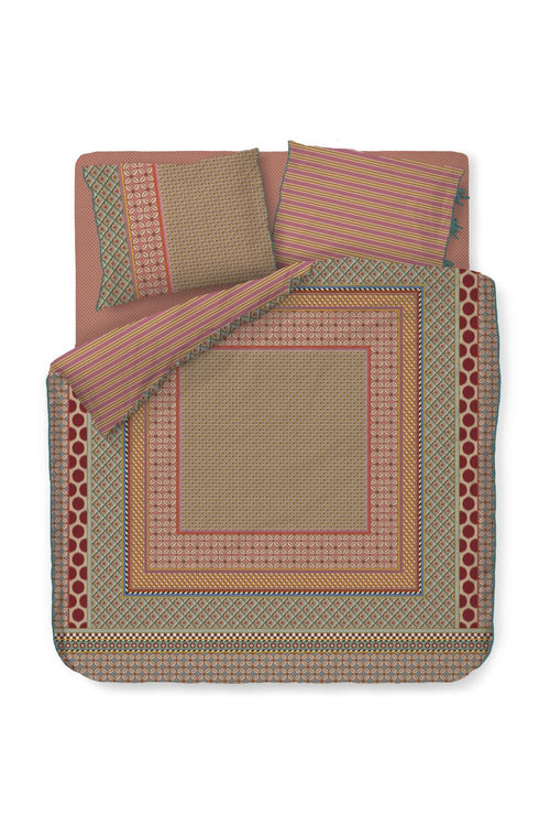 Pip Studio Dekbedovertrek Bogolan - 200 x 200/220 cm - Multi