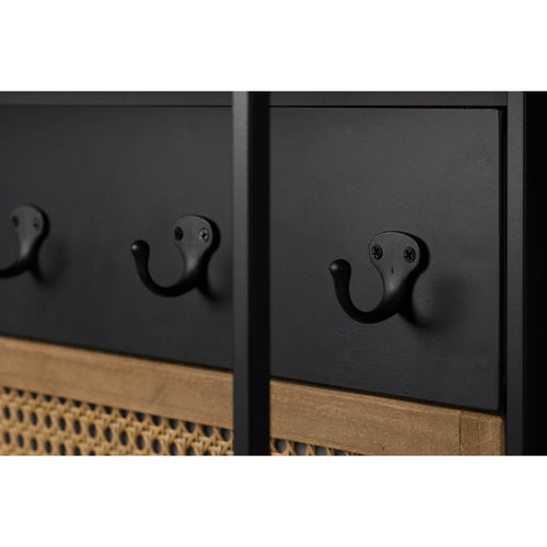 Dutchbone Langres Spiegel M - Zwart - vtwonen shop