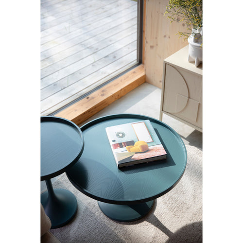 Zuiver Jason Salontafel Rond 69 cm Blauw - vtwonen shop