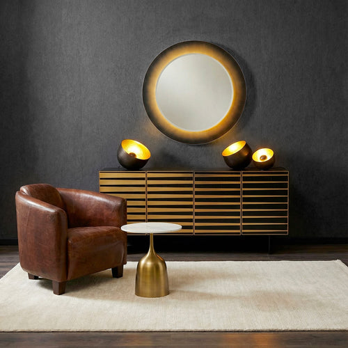 Kare Design tafellamp Apollon Smooth - 50cm - donkergrijs