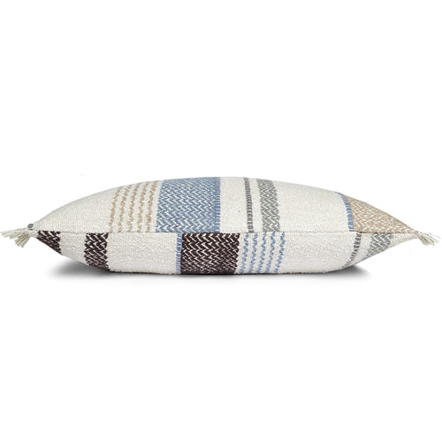 Malagoon kussen Zeezicht - Multicolor bouclé - 40x70cm