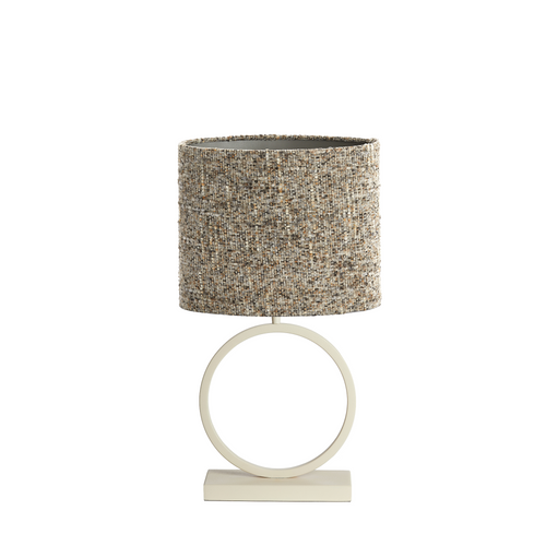 Tafellamp Liva/Osire - Crème/Bruin - 30x15x68cm - vtwonen shop