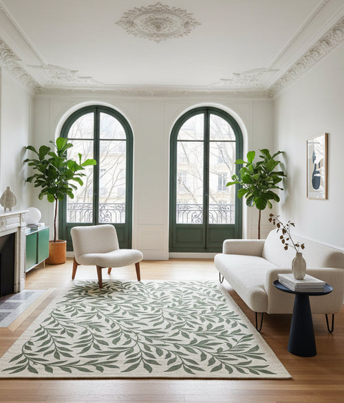 AFK Living vloerkleed Bagatelle - gerecyclede vezels - groen - 120x170 cm