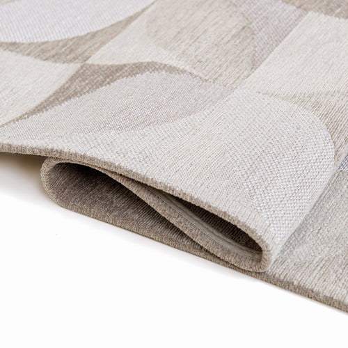 Lola&Moi vloerkleed Diamond - beige - 80x150cm