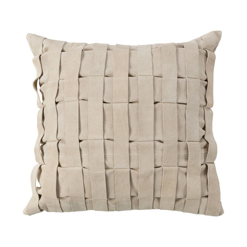 vtwonen Sierkussen - Vierkant Kussen - Woonaccessoires - Beige - 45x45cm - vtwonen shop