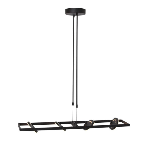 Steinhauer hanglamp Soleil - 4 lichts - 120x 122 cm - zwart - vtwonen shop