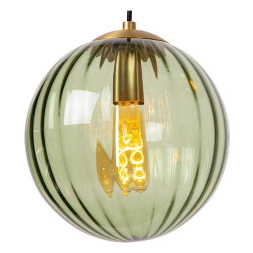 Lucide hanglamp MONSARAZ - 4xE27 - Groen - vtwonen shop