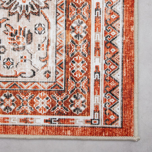 Interieur05 Vintage vloerkleed Nomad Roest