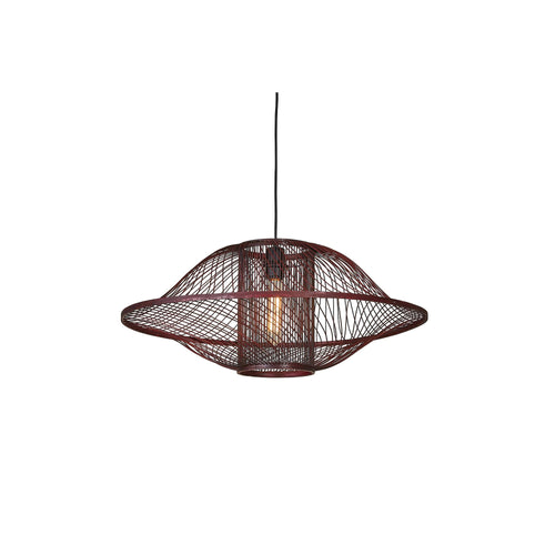 GOOD&MOJO hanglamp MAUI - rood - Ø70cm - vtwonen shop