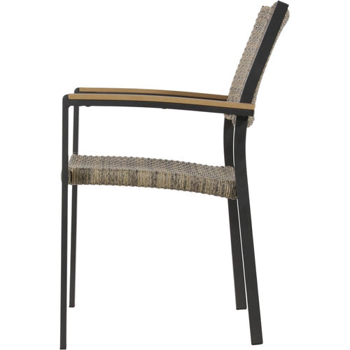 Lesli Living bistrostoel Arezzo - zwart - 57x62x87cm