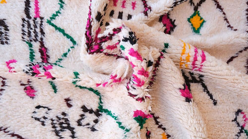 AFK Living vloerkleed Berber - handgemaakt - Wol - 140 cm x 200 cm