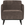 WOOOD fauteuil Statement - Polyester - Chestnut - 77x72x93