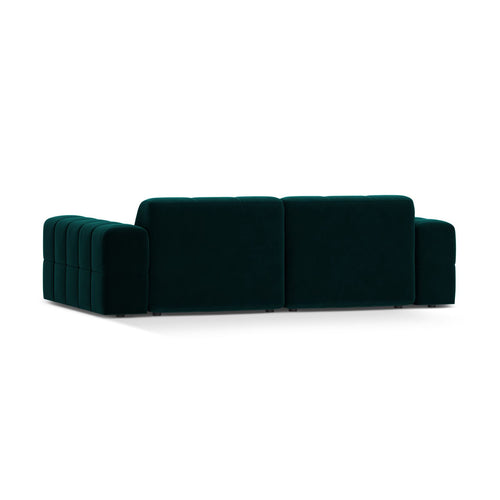 Cosmopolitan Design - Bank Chicago 3-zits, flueel diepe olie - 102x212x78cm