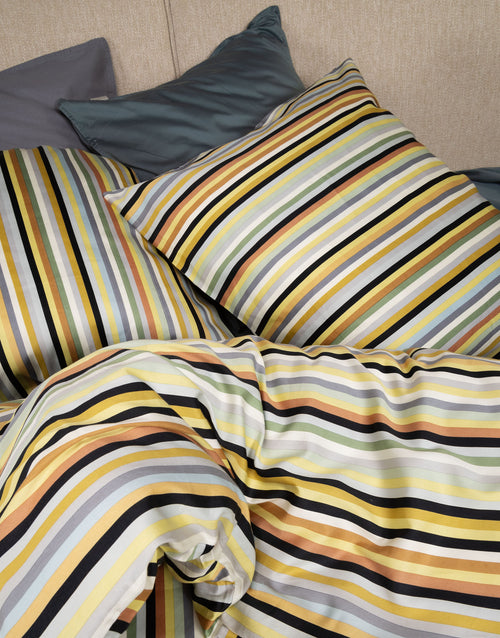 Essenza Donna dekbedovertrek - Tweepersoons – 200x200/220 cm - Hazy yellow