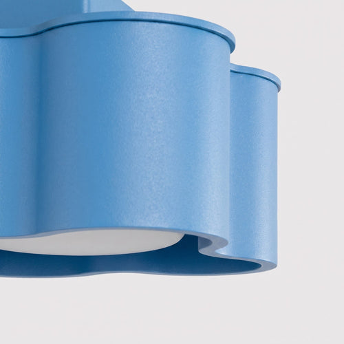 Sollux Lighting Plafondlamp OVIO 2 azuurblauw Gx53 - 24,5x12x8cm