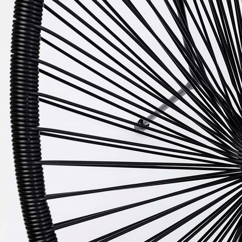 Kare Design Tuinfauteuil Acapulco Mono zwart