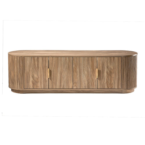 Calicosy - TV-meubel ACHILLE - licht hout 160x40x48 cm