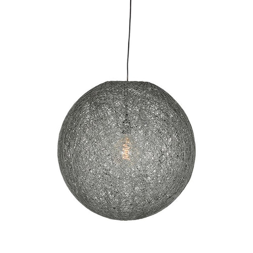 LABEL51 Hanglamp Twist - Grijs - 45x45x45cm