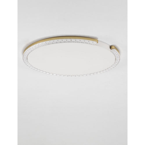 Nova Luce GREAMY Decoratieve plafondlamp in goudkleur met Triac dimbare LED-technologie, 30W, 1950lm, 3000K