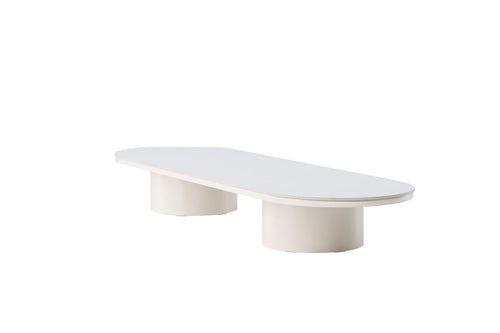 Rebellenclub Salontafel Mahigan - 190 x 60 cm - Creme - vtwonen shop