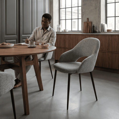 Calicosy - Eetkamerstoelen Set van 2 - LILA - 54x57x84 cm