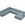 Cosmopolitan Design Panoramische hoekbank links Bali 7-zits, flueel, donkerblauw - 256x327x75cm