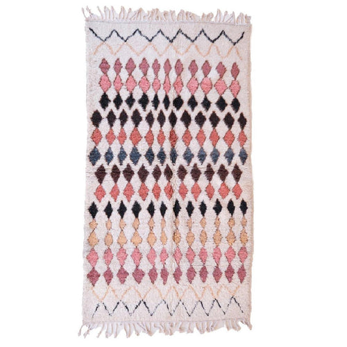 AFK Living vloerkleed Berber - handgemaakt - Wol - 140 cm x 200 cm