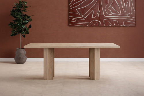 Rebellenclub  Ylborg Eetkamertafel - 200 x 90 - Naturel