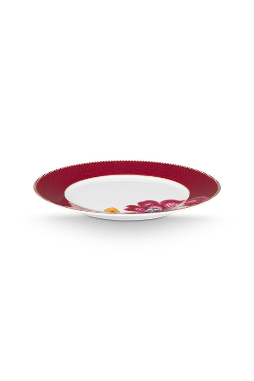 Pip Studio - Blooming Tales Fantasy Dark Red - Ontbijtset - Serviesset 3-delig