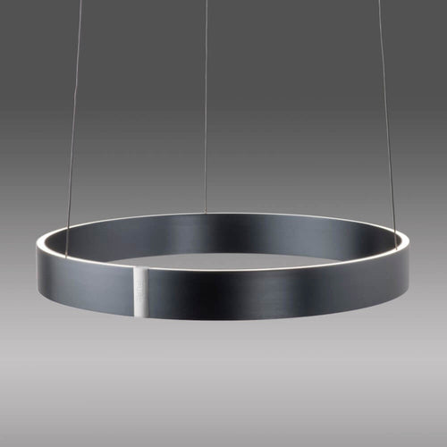 Neuhaus PURE hanglamp E-Clipse - 2 lichts - 50  x 350   cm - antraciet - vtwonen shop